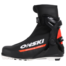 Ботинки для беговых лыж ONSKI Skate Pro S86323 черный/красный 38 р.